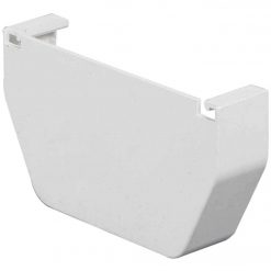 Flash Sale 🤩 Amerimax 5 In. Contemporary White Vinyl Gutter End Cap 💯