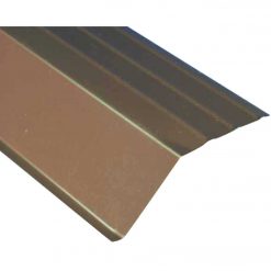 Promo 👏 Amerimax 5 In. Galvanized Steel Roof Apron Flashing, Brown 😀