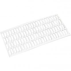 Discount ⭐ Amerimax 4-1/2 In. X 5 Ft. White Vinyl Leaf Guard For Contemporary Vinyl Gutter 🌟