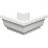 Brand new 😉 Amerimax 5 In. Galvanized White Mitre Gutter Outside Corner 🔥