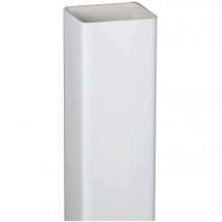 New 🥰 Amerimax 2 In. Square X 10 Ft. White Vinyl Downspout 👏