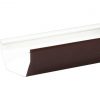 Best Sale ⭐ Amerimax 5 In. Contemporary Brown Vinyl Gutter 10 Ft. 🔥