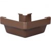 Best deal ❤️ Amerimax 5 In. Traditional K-Style Brown Vinyl Gutter Outside Miter ⭐
