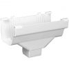 Best reviews of 🤩 Amerimax 5 In. End With 2 In. X 3 In. Drop Outlet For White Vinyl Traditional K-Style Gutter 🔔