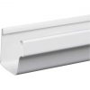 Best Sale 🌟 Amerimax 5 In. Traditional K-Style White Vinyl Gutter 10 Ft. 🥰