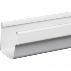 Best Sale 🌟 Amerimax 5 In. Traditional K-Style White Vinyl Gutter 10 Ft. 🥰
