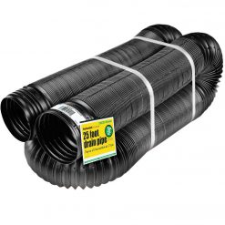 Best deal 💯 Amerimax 4 In. X 25 Ft. FLEX-Drain Expandable Perforated Drainage Pipe 🥰